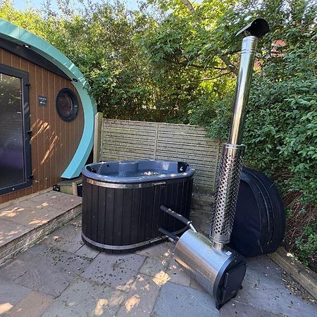 Elletson Park Wood Fired Hot Tubs, Caravans & Pods Pilling Exteriér fotografie