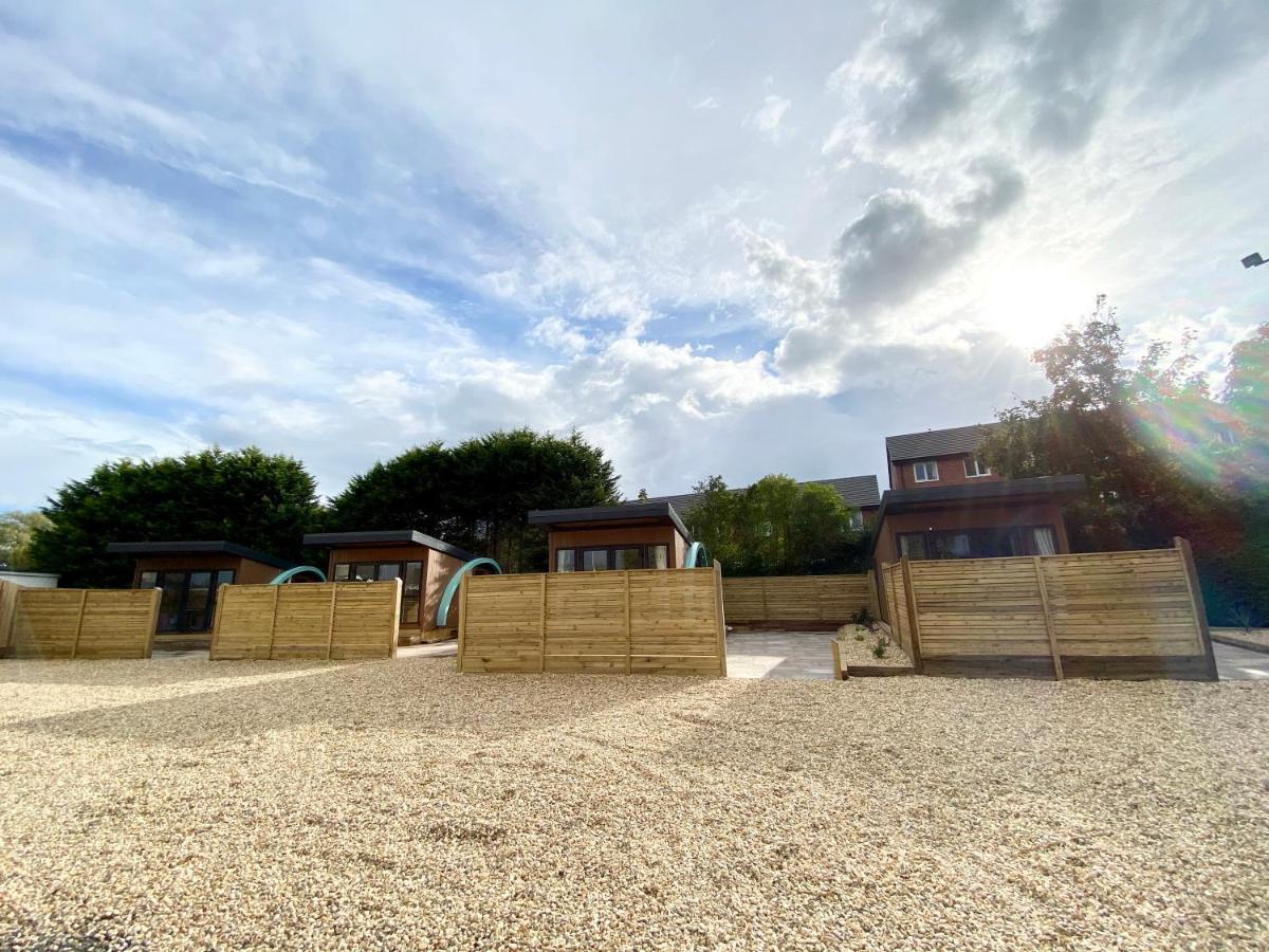 Elletson Park Wood Fired Hot Tubs, Caravans & Pods Pilling Exteriér fotografie