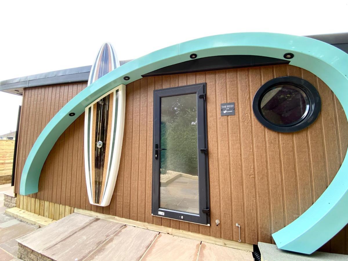 Elletson Park Wood Fired Hot Tubs, Caravans & Pods Pilling Exteriér fotografie