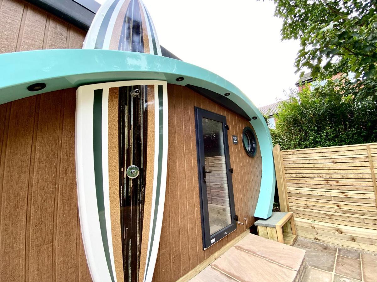 Elletson Park Wood Fired Hot Tubs, Caravans & Pods Pilling Exteriér fotografie