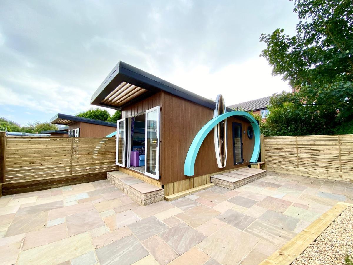 Elletson Park Wood Fired Hot Tubs, Caravans & Pods Pilling Exteriér fotografie